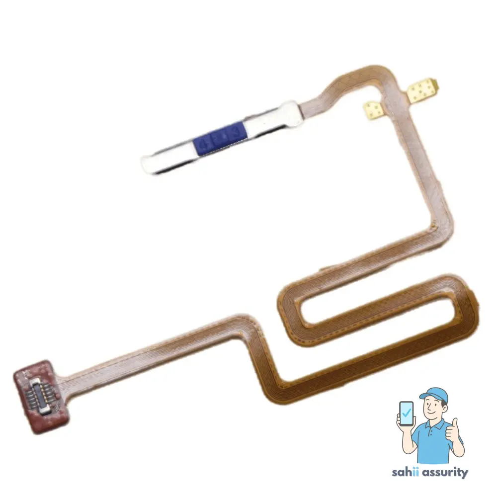 Fingerprint Sensor with Flex Cable for Realme 9i Black thumbnail